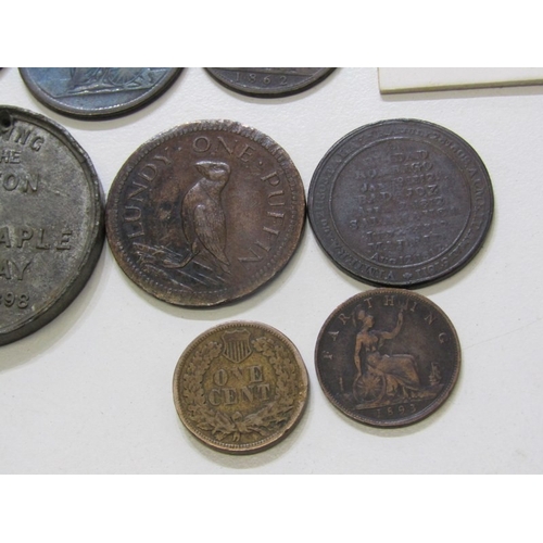 44 - 1812 Lower Canada copper halfpenny token commemorating Wellington's victory at Salamanca over Napole... 