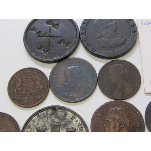 44 - 1812 Lower Canada copper halfpenny token commemorating Wellington's victory at Salamanca over Napole... 