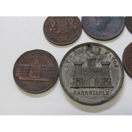 44 - 1812 Lower Canada copper halfpenny token commemorating Wellington's victory at Salamanca over Napole... 