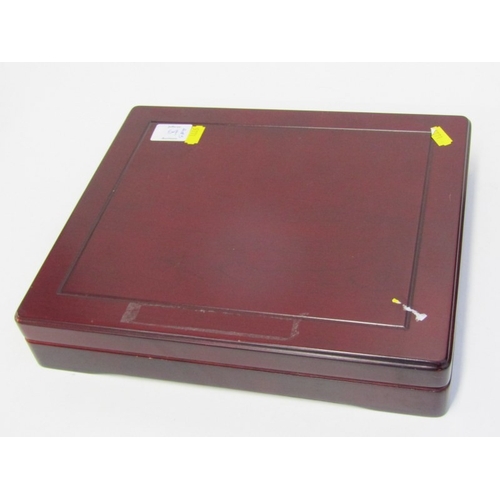 54 - A 6-tray coin case containing modern GB crowns to threepences; a Parkside organiser containing crown... 