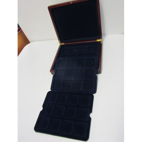 54 - A 6-tray coin case containing modern GB crowns to threepences; a Parkside organiser containing crown... 