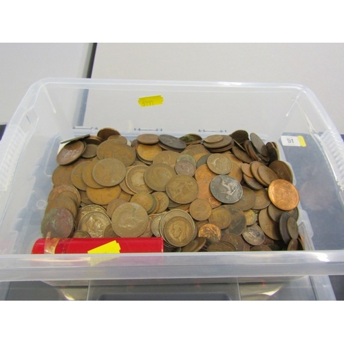54 - A 6-tray coin case containing modern GB crowns to threepences; a Parkside organiser containing crown... 