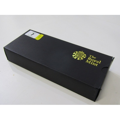 7 - 2011 UK Britannia 4-coin silver proof set consisting of £2 (1 oz), £1 (1/2 oz), 50 pence (1/4 oz) & ... 