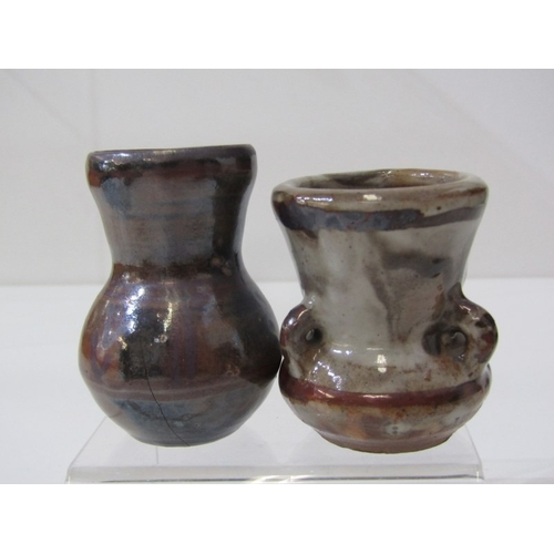 11 - WENFORD BRIDGE POTTERY, a collection of 10 pieces of Wenford Bridge pottery, including a small vase ... 