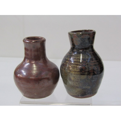11 - WENFORD BRIDGE POTTERY, a collection of 10 pieces of Wenford Bridge pottery, including a small vase ... 