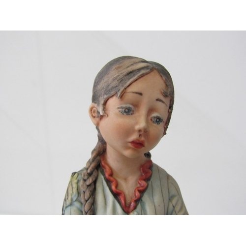 15 - CAPO DI MONTE, a Capo di Monte figurine depicting a cobbler and child, signed 'Rori' c.1974. 24.5cm ... 