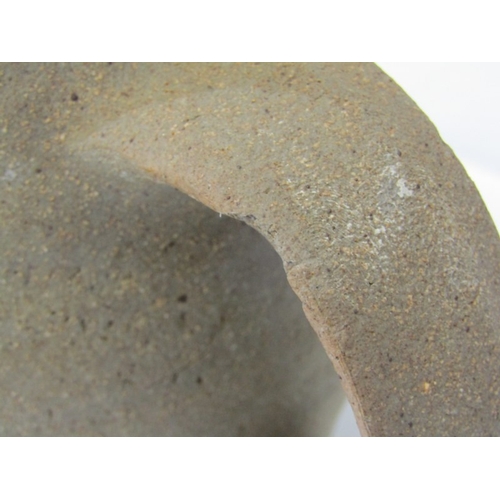 33 - LEACH POTTERY, a St. Ives Leach Pottery bowl, the interior with mottled green glaze. 20cm diameter x... 