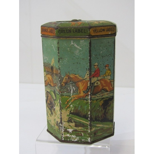 35 - ADVERTISING TINS, a collection of interesting old tins including 'Bulwark', cut plug tobacco by W.D.... 