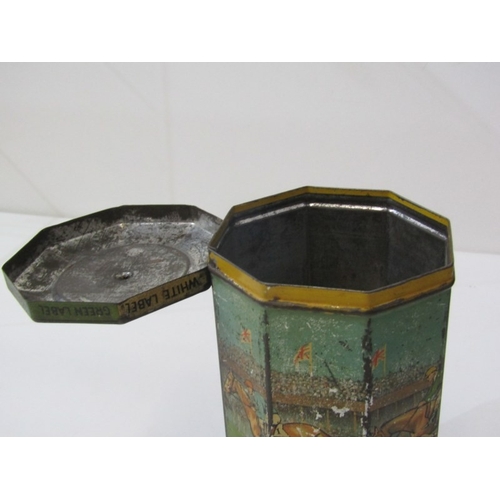 35 - ADVERTISING TINS, a collection of interesting old tins including 'Bulwark', cut plug tobacco by W.D.... 