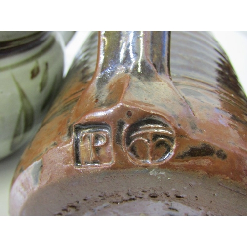 4 - WENFORD BRIDGE POTTERY, 6 items of Wenford Bridge pottery, all with seal marks and potters sealmarks... 