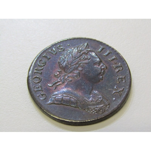 46 - 17th-19th Century copper collection in mixed grades: 1694 William & Mary halfpenny; 1699 William hal... 