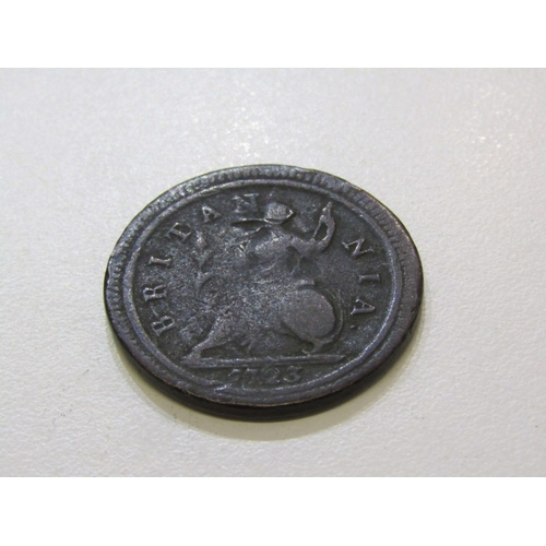 46 - 17th-19th Century copper collection in mixed grades: 1694 William & Mary halfpenny; 1699 William hal... 