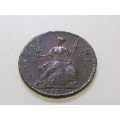 46 - 17th-19th Century copper collection in mixed grades: 1694 William & Mary halfpenny; 1699 William hal... 