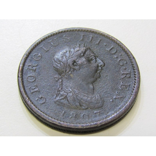 46 - 17th-19th Century copper collection in mixed grades: 1694 William & Mary halfpenny; 1699 William hal... 