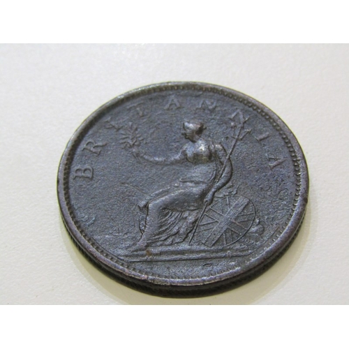 46 - 17th-19th Century copper collection in mixed grades: 1694 William & Mary halfpenny; 1699 William hal... 