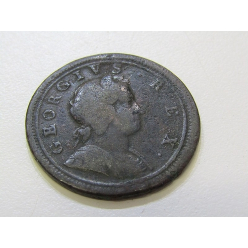 46 - 17th-19th Century copper collection in mixed grades: 1694 William & Mary halfpenny; 1699 William hal... 