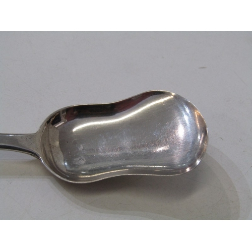 34 - GEORGIAN SILVER CADDY SPOON, classical design plain silver caddy spoon, by Hester Bateman, London 17... 