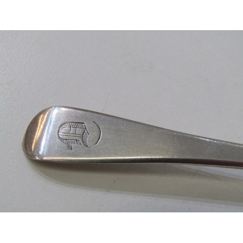 34 - GEORGIAN SILVER CADDY SPOON, classical design plain silver caddy spoon, by Hester Bateman, London 17... 