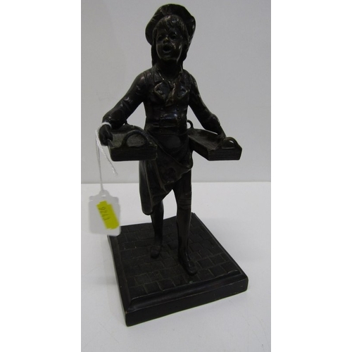 451 - BRONZE FIGURE, a 19th Century French bronze sculpture 