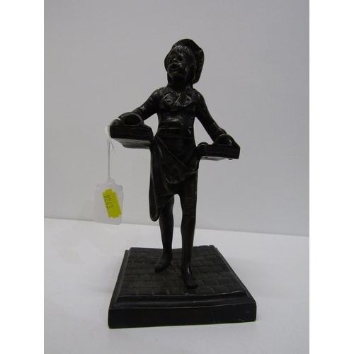 451 - BRONZE FIGURE, a 19th Century French bronze sculpture 