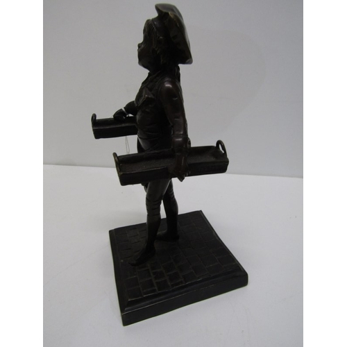 451 - BRONZE FIGURE, a 19th Century French bronze sculpture 
