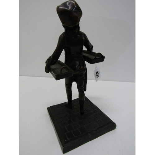 451 - BRONZE FIGURE, a 19th Century French bronze sculpture 