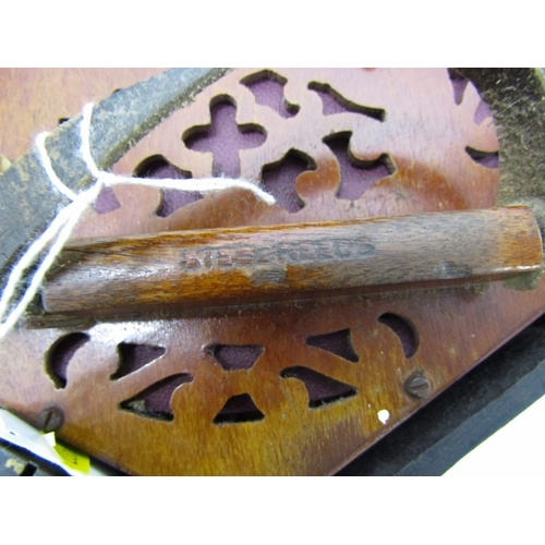 43 - LACHENAL CONCERTINA, a Lachenal & Co 21 button concertina with decorative fretwork end panels, circa... 