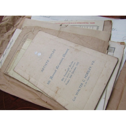 44 - MILITARY INTEREST, a selection of items including an EPNS cigarette box with military inscription to... 