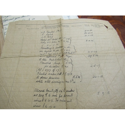 44 - MILITARY INTEREST, a selection of items including an EPNS cigarette box with military inscription to... 