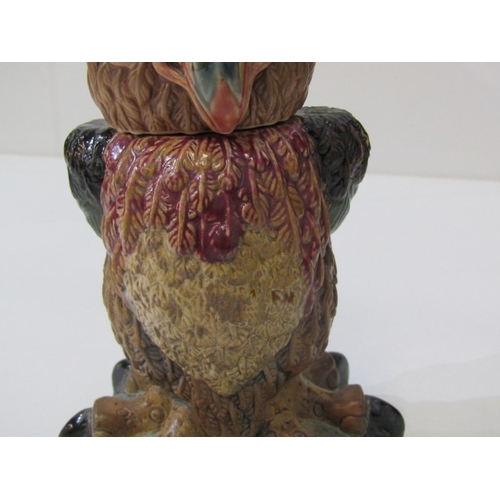 3 - POTTERY GROTESQUE BIRD, a Burslem pottery 