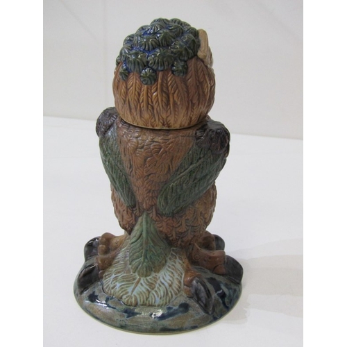 3 - POTTERY GROTESQUE BIRD, a Burslem pottery 