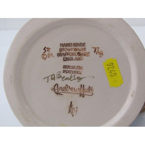 3 - POTTERY GROTESQUE BIRD, a Burslem pottery 