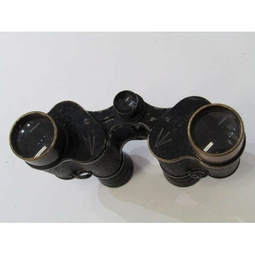 38 - WW1 MILITARY BINOCULARS, 3 cased pairs of binoculars by C P Goerz, Berlin, Aitchison & Co (1916) and... 