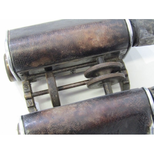 38 - WW1 MILITARY BINOCULARS, 3 cased pairs of binoculars by C P Goerz, Berlin, Aitchison & Co (1916) and... 