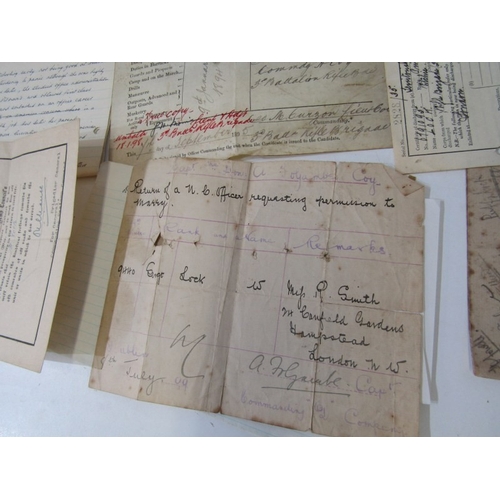 44 - MILITARY INTEREST, a selection of items including an EPNS cigarette box with military inscription to... 