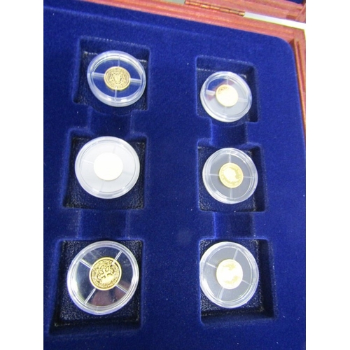10 - 2017 GOLD PROOF 6-coin collection ‘Great British Gold Replicas’ individually sealed & presented in a... 