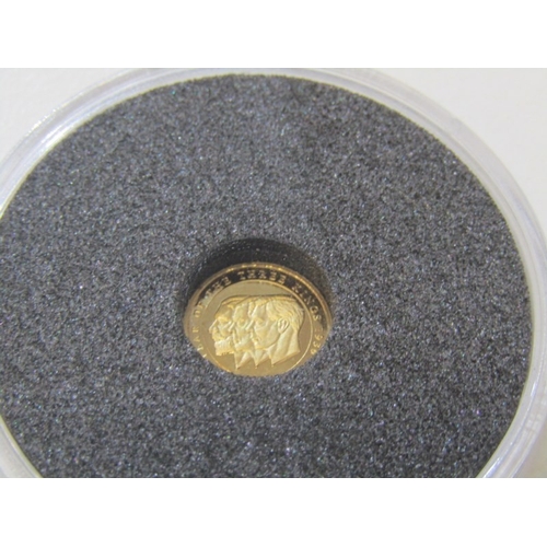 13 - 2017 GOLD PROOF medal ‘Queen Victoria’, 1.56 grams of .585 fineness & 2016 Gold Proof medal ‘1936 Ye... 