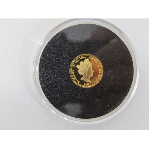 2 - GOLD PROOF QUARTER SOVEREIGNS X 2, 2019 Alderney '200th Anniversary of Queen Victoria' in a Jubilee ... 