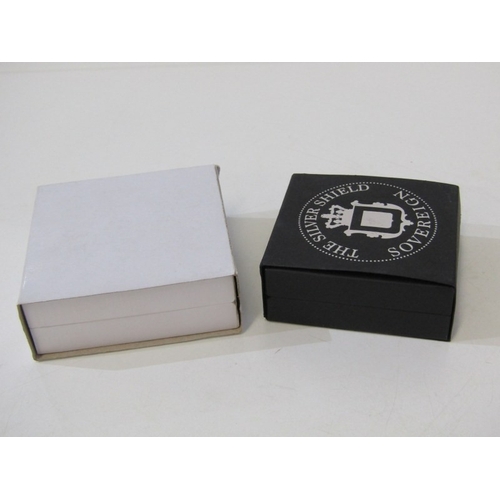 29 - 2020 GIBRALTER FINE SILVER PROOF Sovereign with gold highlights ‘Let The Battle Commence’ featuring ... 