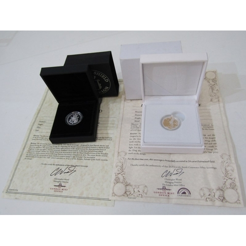 29 - 2020 GIBRALTER FINE SILVER PROOF Sovereign with gold highlights ‘Let The Battle Commence’ featuring ... 