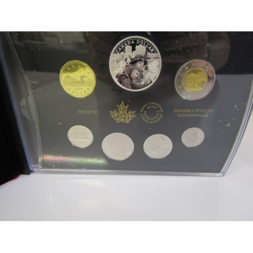 45 - 2019 Canada 7-coin special edition proof set ‘75th Anniversary of D-Day’, consisting of a fine silve... 