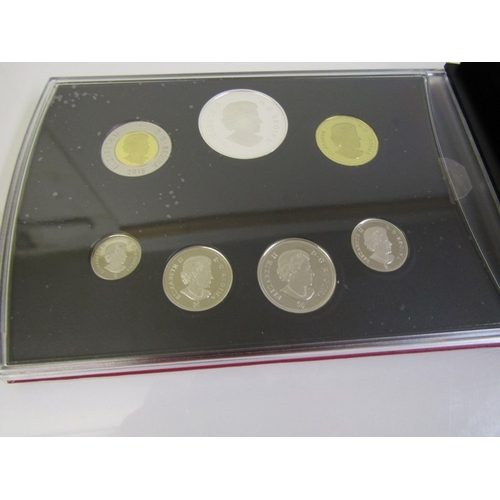 45 - 2019 Canada 7-coin special edition proof set ‘75th Anniversary of D-Day’, consisting of a fine silve... 