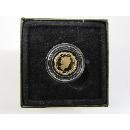 5 - 2019 TDC GOLD PROOF BRITANNIA FOUR-SIDED QUARTER SOVEREIGN, 2022 TDC gold proof one-eighth sovereign... 