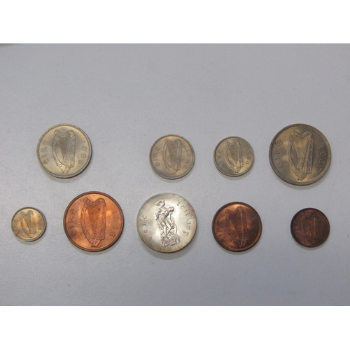 52 -  1966 Republic of Ireland specimen 9-coin pre-decimal set ‘50th Anniversary of the 1916 Easter Risin... 