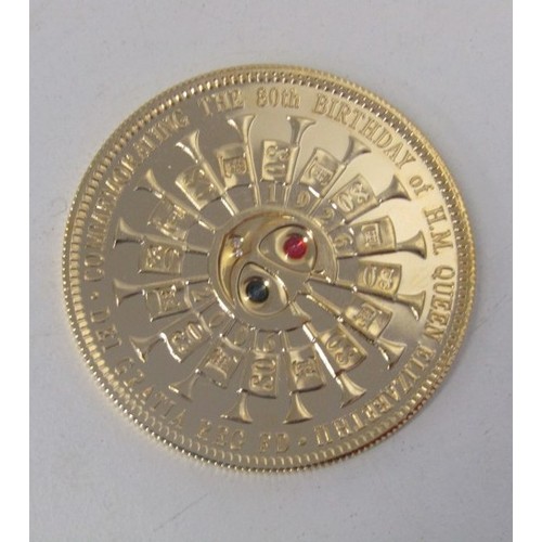 20 - 2005 COOK ISLANDS STERLING SILVER WITH COPPER INLAY 1 DOLLAR '200th Anniversary of the Battle of Tra... 