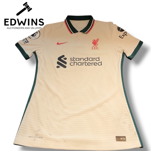 Curtis Jones, Liverpool 2021/22 no 17 Away Large Shirt, from 