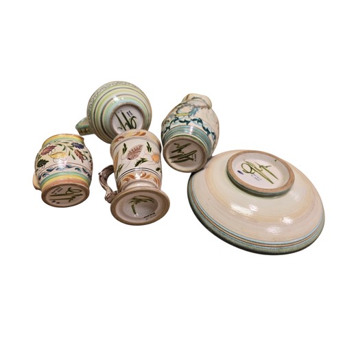 70 - Collection of Denby Studio Pottery by Glyn Colledge.
The pieces bearing the painted signature of Gly... 