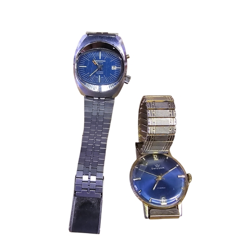 7 - Collection of Vintage and Later Wristwatches including Memostar Mechanical Alarm, Seiko Solar, Ice-W... 