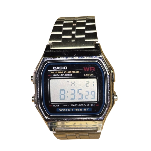 8 - Vintage Seiko H357-507B Duo-Display Alarm Chronograph and Casio A159W Digital Wristwatches,
The Seik... 