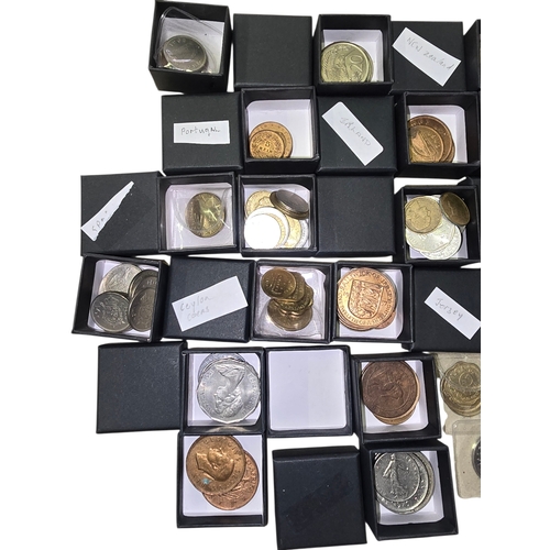 35 - A Collection of Mixed World Coins,
 of assorted world coinage, including examples from Jersey, Portu... 
